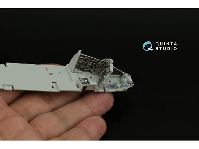 Mil Mi-24v Nato - 3d-printed & Coloured Interior On Decal Paper With 3d-printed Resin Parts (For Hobby Boss / Ark Models Kits) -