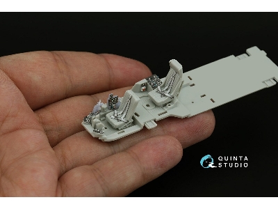 Mil Mi-24v Nato - 3d-printed & Coloured Interior On Decal Paper With 3d-printed Resin Parts (For Hobby Boss / Ark Models Kits) -