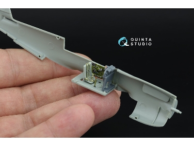 Cutiss P-40 N Warhawk -3d-printed & Coloured Interior On Decal Paper With 3d-printed Resin Parts (For Academy Kits) - zdjęcie 8