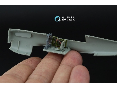 Cutiss P-40 N Warhawk -3d-printed & Coloured Interior On Decal Paper With 3d-printed Resin Parts (For Academy Kits) - zdjęcie 9