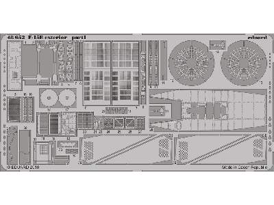  F-15E exterior 1/48 - Academy Minicraft - blaszki - zdjęcie 2