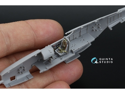 P-51 B/C Mustang - 3d-printed & Coloured Interior On Decal Paper (For Arma Hobby Kits) - zdjęcie 6