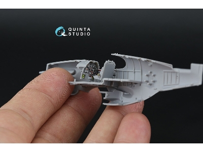 P-51 B/C Mustang - 3d-printed & Coloured Interior On Decal Paper (For Arma Hobby Kits) - zdjęcie 7