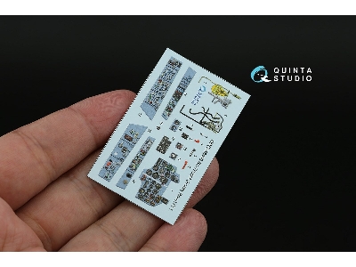 Su-17um3 - 3d-printed & Coloured Interior On Decal Paper With 3d-printed Resin Parts (For Hobby Boss / Small Version) - zdjęcie