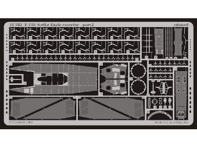  F-15E exterior 1/48 - Academy Minicraft - blaszki - zdjęcie 3