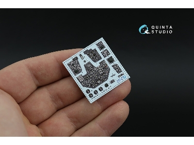 Ah-1 W - 3d-printed & Coloured Interior On Decal Paper (For Trumpeter Kits / Small Version) - zdjęcie 4