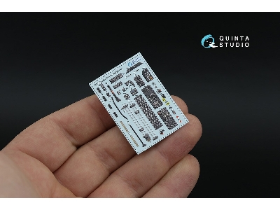 Ah-1 W - 3d-printed & Coloured Interior On Decal Paper (For Trumpeter Kits / Small Version) - zdjęcie 6