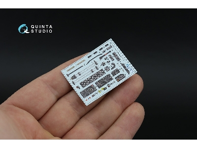Ah-1 W - 3d-printed & Coloured Interior On Decal Paper (For Trumpeter Kits / Small Version) - zdjęcie 7