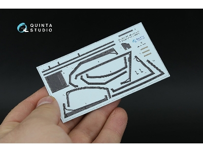 Ah-1w - Inner Parts Of Canopy Frame (For Trumpeter Kits) - zdjęcie 2