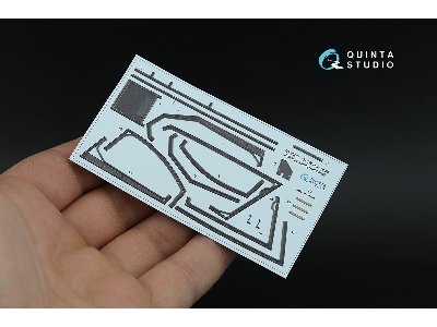 Ah-1w - Inner Parts Of Canopy Frame (For Trumpeter Kits) - zdjęcie 4