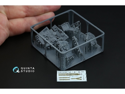 Fairey Barracuda Pilot's Cockpit - 3d-printed Resin Parts (For Trumpeter Kits) - zdjęcie 2