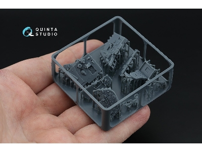 Fairey Barracuda Pilot's Cockpit - 3d-printed Resin Parts (For Trumpeter Kits) - zdjęcie 4