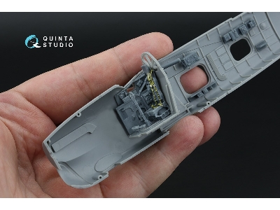 Fairey Barracuda Pilot's Cockpit - 3d-printed Resin Parts (For Trumpeter Kits) - zdjęcie 6