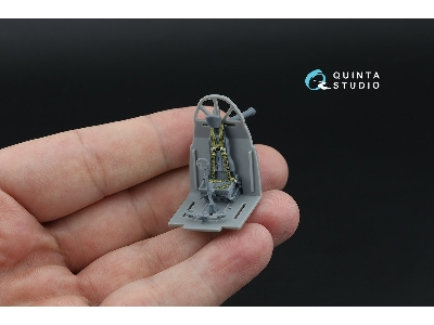 Fairey Barracuda Pilot's Cockpit - 3d-printed Resin Parts (For Trumpeter Kits) - zdjęcie 7