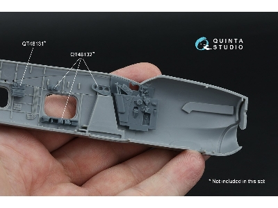 Fairey Barracuda Pilot's Cockpit - 3d-printed Resin Parts (For Trumpeter Kits) - zdjęcie 8