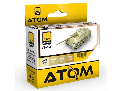 A.Mig 20761 Atom Dunkelgelb Modulation Set - zdjęcie 1