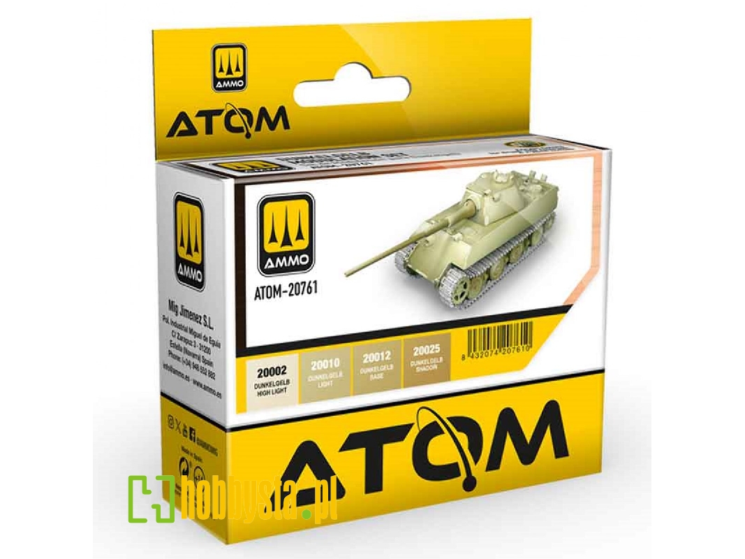 A.Mig 20761 Atom Dunkelgelb Modulation Set - zdjęcie 1
