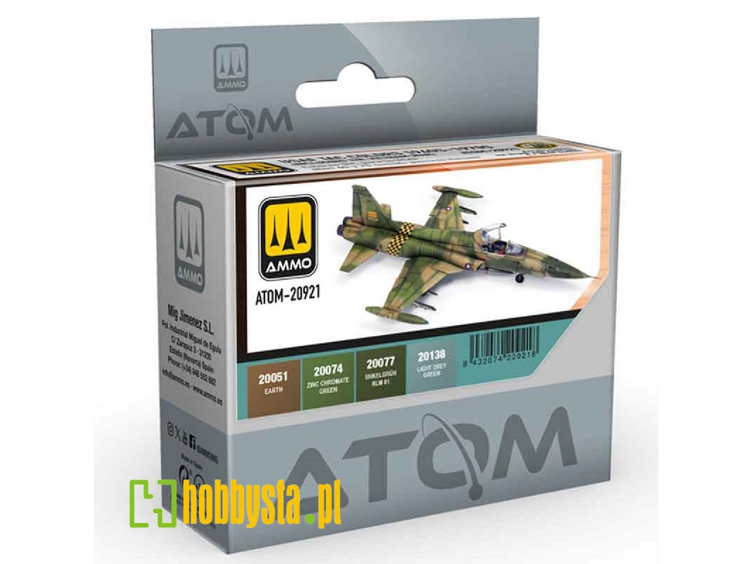 A.Mig 20921 Atom 60s-70s Usaf Tac Colors Set - zdjęcie 1