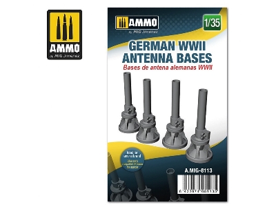 German Wwii Antenna Bases - zdjęcie 1