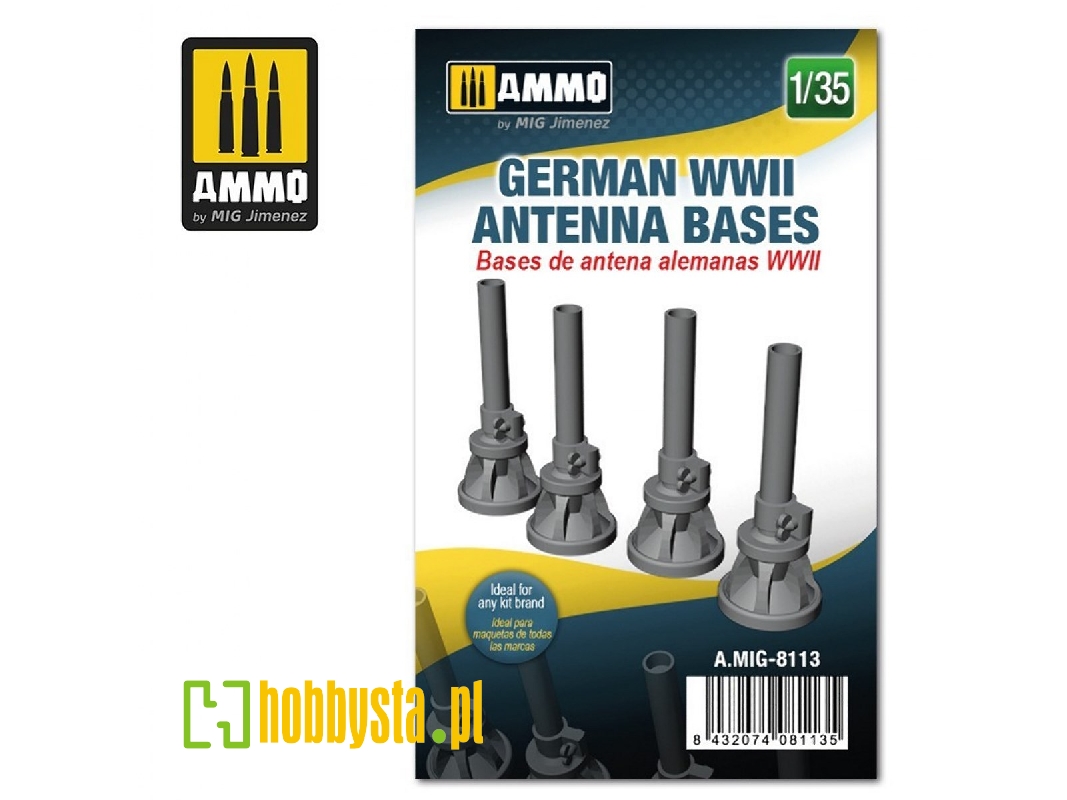 German Wwii Antenna Bases - zdjęcie 1 German Wwii Antenna Bases - zdjęcie 1