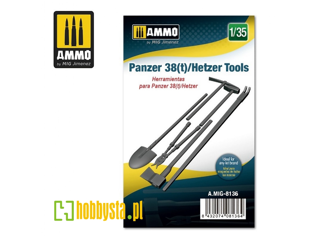 Panzer 38(T)/Hetzer Tools - zdjęcie 1
