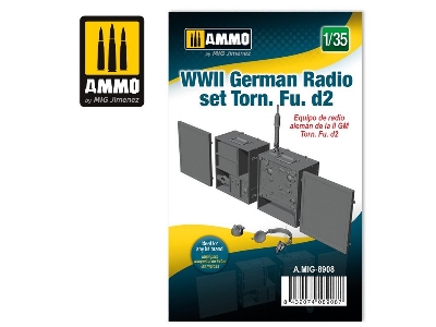 Wwii German Radio Set Torn. Fu. D2 - zdjęcie 1