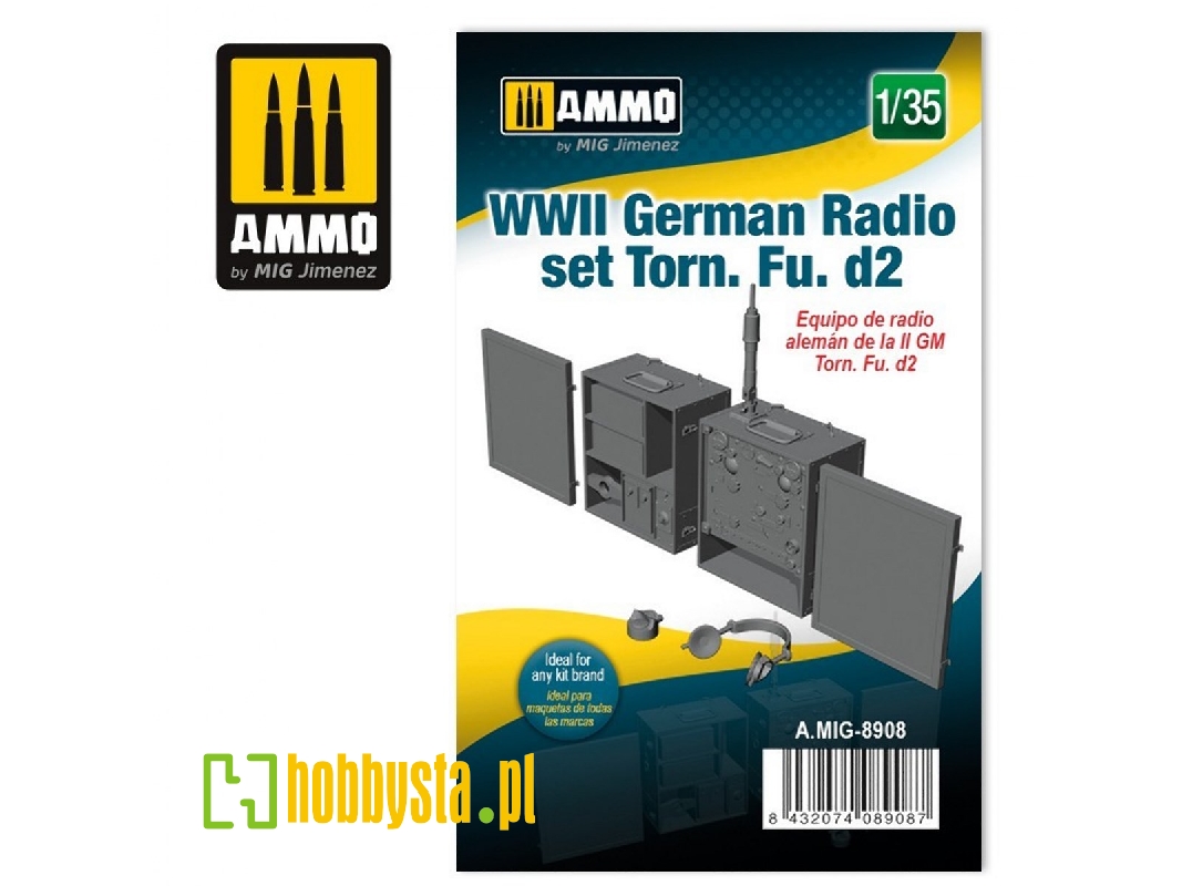 Wwii German Radio Set Torn. Fu. D2 - zdjęcie 1