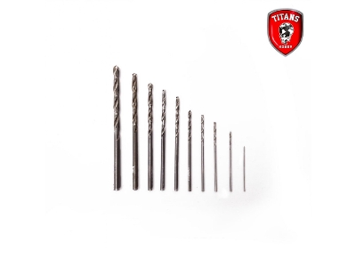 Set #3 Of 10 Modelling Drill Bits (0,5 - 3,0 Mm) - zdjęcie 2