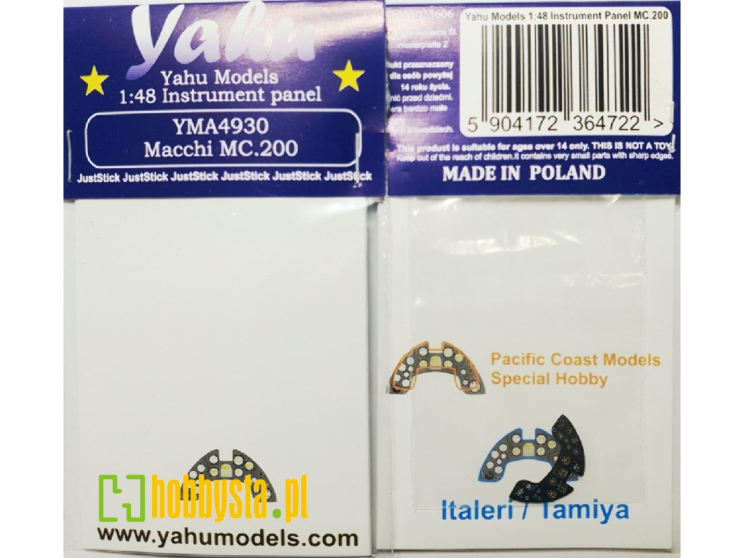 Macchi Mc.200 (For Italeri/Tamiya) - zdjęcie 1 Macchi Mc.200 (For Italeri/Tamiya) - zdjęcie 1
