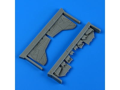 Macchi Mc.202 Undercarriage Covers - Early Version (Italeri) - zdjęcie 1