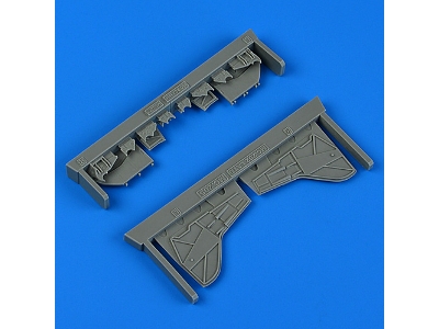 Macchi Mc.202 Late / Mc.205 - Undercarriage Covers Italeri - zdjęcie 1