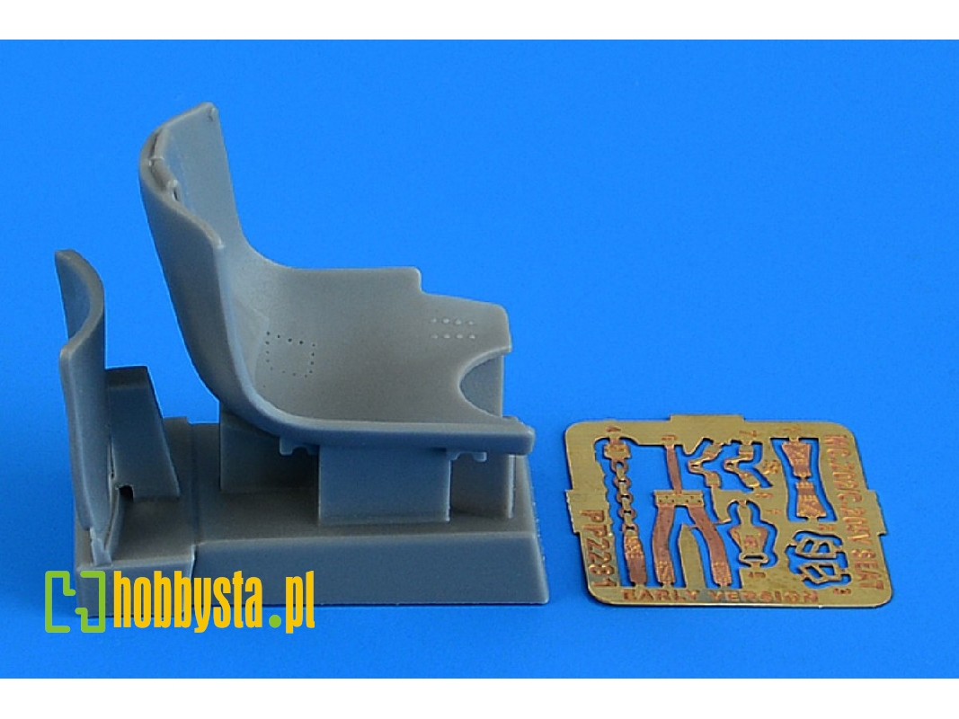 Macchi Mc.202 Seat - Early V. (Italeri) - zdjęcie 1 Macchi Mc.202 Seat - Early V. (Italeri) - zdjęcie 1