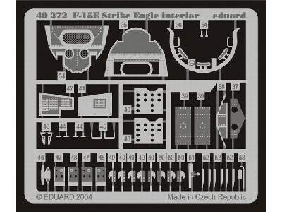  F-15E interior 1/48 - Hasegawa - blaszki - zdjęcie 3