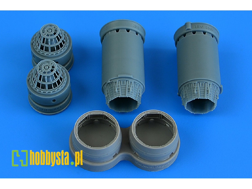 Sepecat Jaguar Gr.1/Gr.1a - Exhaust Nozzles Airfix - zdjęcie 1 Sepecat Jaguar Gr.1/Gr.1a - Exhaust Nozzles Airfix - zdjęcie 1