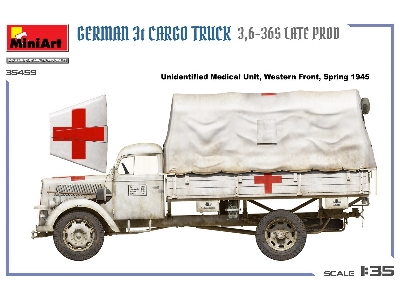 German 3t Cargo Truck 3,6-36s Late Prod - zdjęcie 8