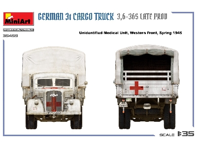 German 3t Cargo Truck 3,6-36s Late Prod - zdjęcie 9