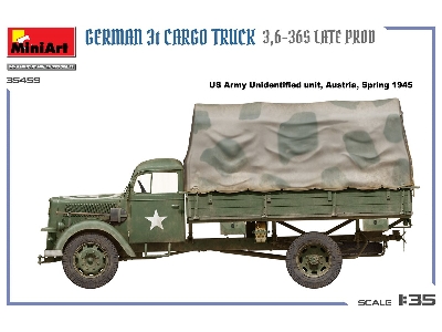 German 3t Cargo Truck 3,6-36s Late Prod - zdjęcie 10