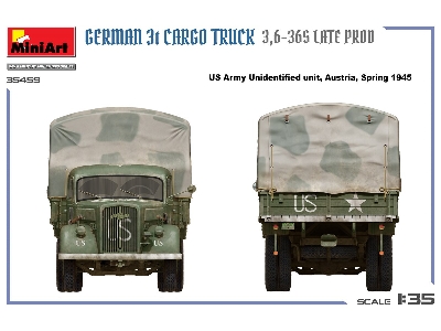 German 3t Cargo Truck 3,6-36s Late Prod - zdjęcie 11