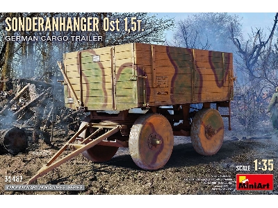Sonderanhanger Ost 1.5t. German Cargo Trailer - zdjęcie 1