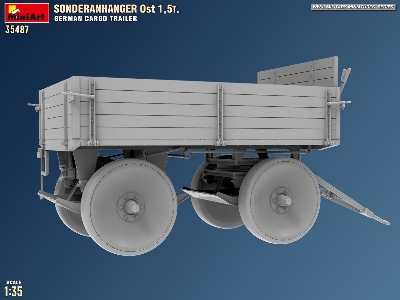 Sonderanhanger Ost 1.5t. German Cargo Trailer - zdjęcie 3
