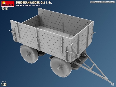 Sonderanhanger Ost 1.5t. German Cargo Trailer - zdjęcie 4