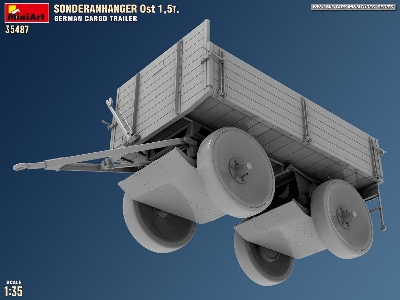 Sonderanhanger Ost 1.5t. German Cargo Trailer - zdjęcie 6