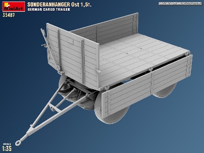 Sonderanhanger Ost 1.5t. German Cargo Trailer - zdjęcie 7