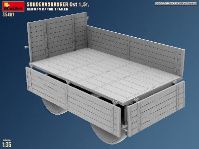 Sonderanhanger Ost 1.5t. German Cargo Trailer - zdjęcie 8