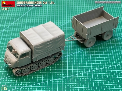 Sonderanhanger Ost 1.5t. German Cargo Trailer - zdjęcie 15