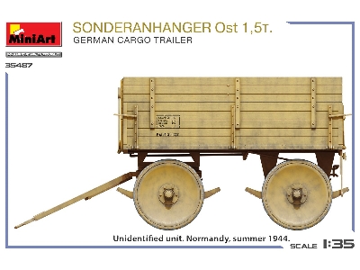 Sonderanhanger Ost 1.5t. German Cargo Trailer - zdjęcie 16