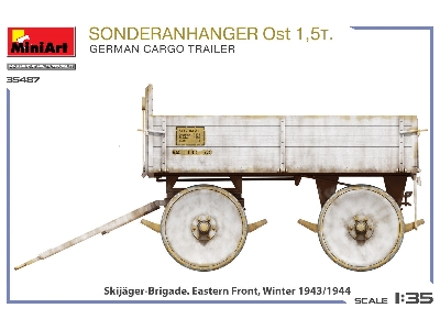 Sonderanhanger Ost 1.5t. German Cargo Trailer - zdjęcie 17
