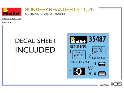Sonderanhanger Ost 1.5t. German Cargo Trailer - zdjęcie 18