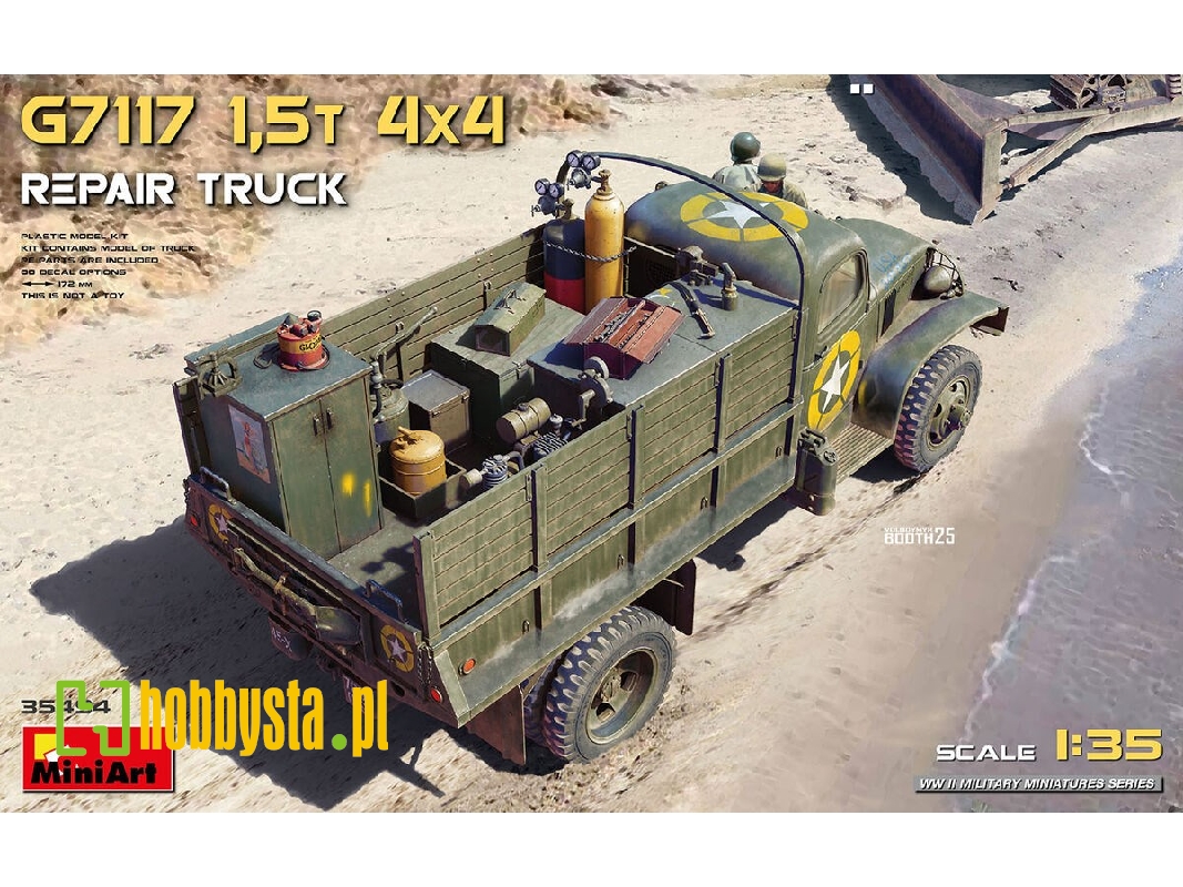 G7117 1.5t 4×4 Repair Truck - zdjęcie 1 G7117 1.5t 4×4 Repair Truck - zdjęcie 1