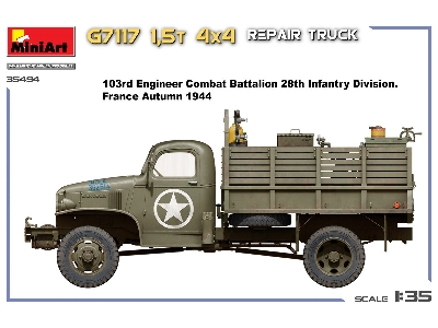 G7117 1.5t 4×4 Repair Truck - zdjęcie 13
